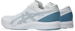 Shop (Women) ASICS Lyteracer 6 Running Shoes White/Saba Blue 1012B764-102