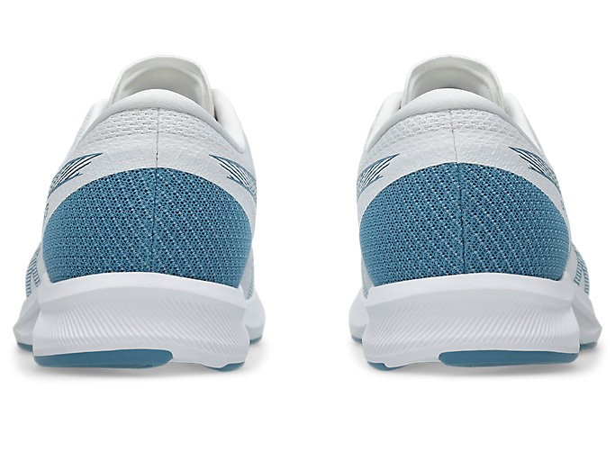 Details for (Women) ASICS Lyteracer 6 Running Shoes White/Saba Blue 1012B764-102