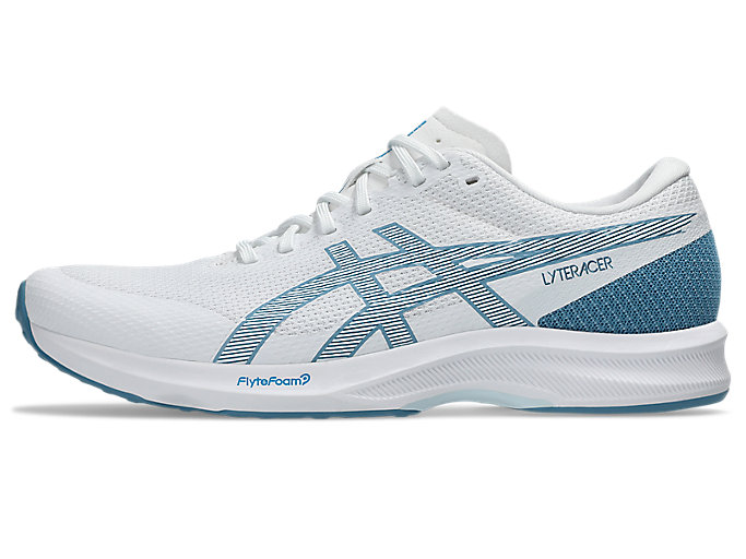 Cheap (W) アシックス ライトレーサー 6 ランニングシューズ ホワイト/サバブルー 1012B764-102