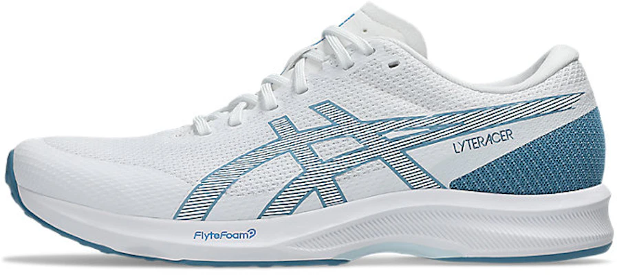 (W) アシックス ライトレーサー 6 ランニングシューズ ホワイト/サバブルー 1012B764-102 Cheap (W) アシックス ライトレーサー 6 ランニングシューズ ホワイト/サバブルー 1012B764-102