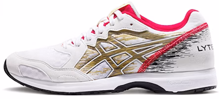 (Women) ASICS Lyteracer White Sneakers 1012A159-100 (Women) ASICS Lyteracer White Sneakers 1012A159-100