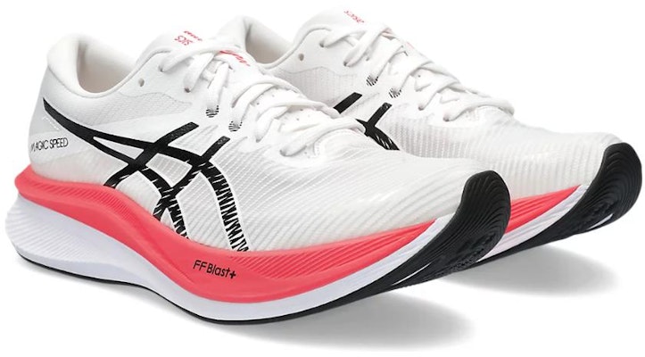 (Women) ASICS Magic Speed 3 'White Black Pink' 1012B518-100 Lookbook (Women) ASICS Magic Speed 3 'White Black Pink' 1012B518-100