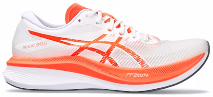 (Women) ASICS Magic Speed 3 'White Sunrise Red' 1012B652-100 (Women) ASICS Magic Speed 3 'White Sunrise Red' 1012B652-100
