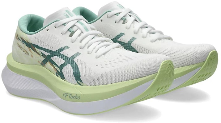 (Women) ASICS Magic Speed 4 'White Celadon' 1012B676-100 Lookbook (Women) ASICS Magic Speed 4 'White Celadon' 1012B676-100