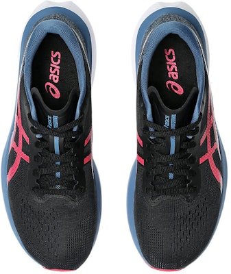 (Women) ASICS Magic Speed 4 Running Shoes Black/Winter Sea 1012B676-001 Details for (Women) ASICS Magic Speed 4 Running Shoes Black/Winter Sea 1012B676-001