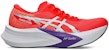 (Women) ASICS Magic Speed 4 Running Shoes Flash Red/White 1012B676-600