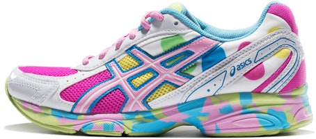 (Women) ASICS Maverick 2 Pink White Sneakers 'Pink Blue' T25XQ-2020 (Women) ASICS Maverick 2 Pink White Sneakers 'Pink Blue' T25XQ-2020