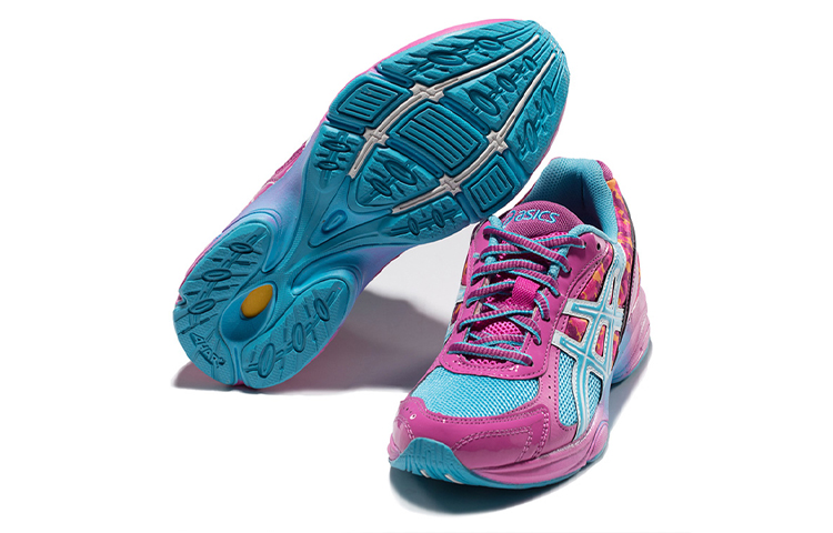 Shop (W) 아식스 매버릭 2 '퍼플 블루 컬러블록' T25XQ-4848