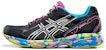 (W) ASICS Maverick 2 Hitam/Warna-Warni T25XQ-9090