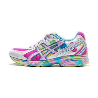 (W) ASICS Maverick 2 Pink White Sneakers 'Pink Blue'