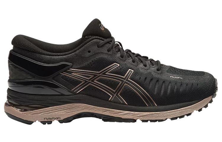 Order (W) ASICS Metarun Chaussures Noir/Doré T691N-9099