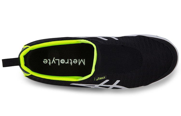 Shop (W) ASICS MetroLyte Slip-On ''Noir Vert'' Q555N-9001