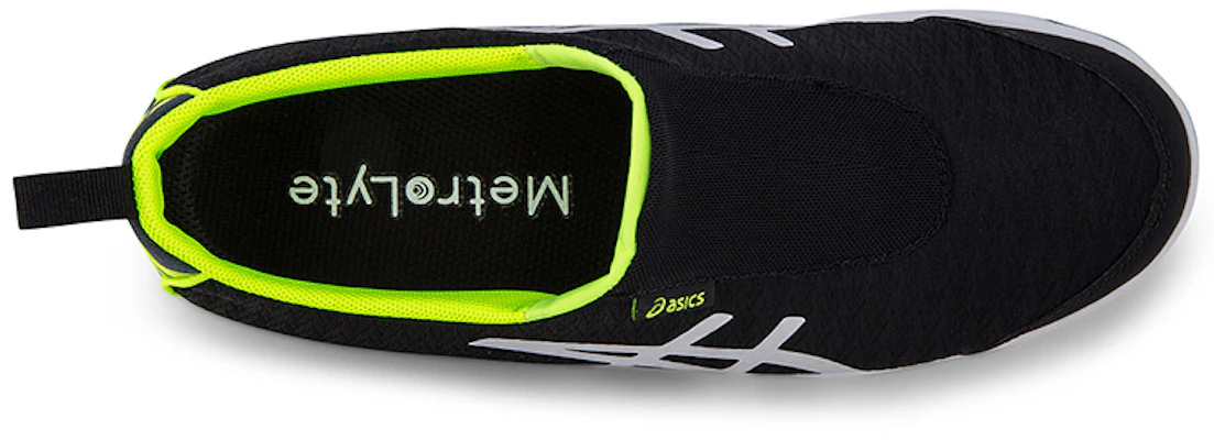 (W) ASICS MetroLyte Slip-On ''Noir Vert'' Q555N-9001 Shop (W) ASICS MetroLyte Slip-On ''Noir Vert'' Q555N-9001