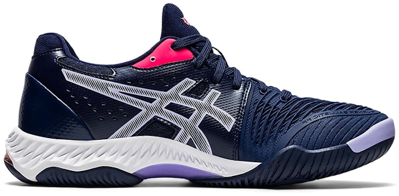 Asics Netburner 耐磨防滑 低筒 復古籃球鞋 女款 藍黑色 Order Asics Netburner 耐磨防滑 低筒 復古籃球鞋 女款 藍黑色