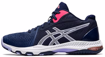 (Women) ASICS Netburner 'Blue Grey Mid-Top Retro' 1052A062-400 (Women) ASICS Netburner 'Blue Grey Mid-Top Retro' 1052A062-400
