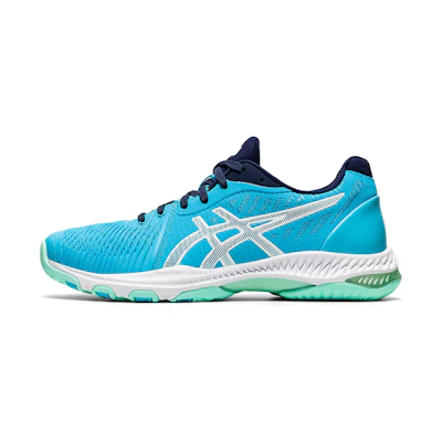 (W) ASICS Netburner 'Blue Low Top Retro'