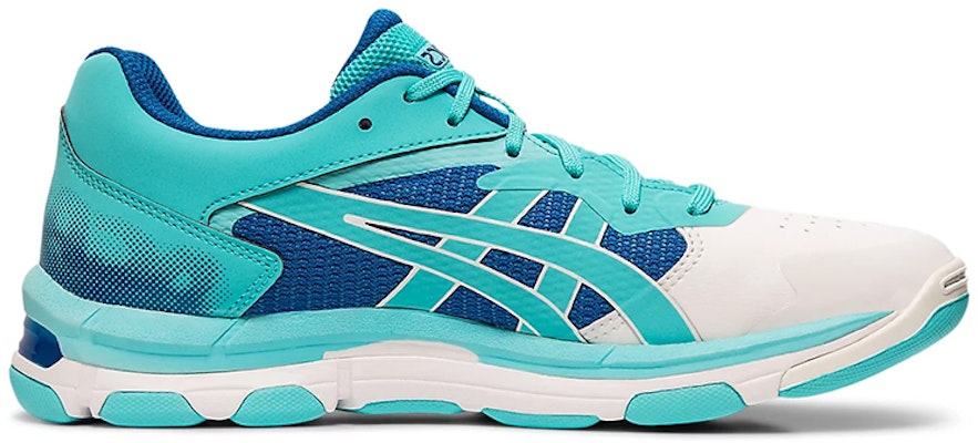 (Women) ASICS Netburner Academy 8 'Blue White' 1072A017-430 Order (Women) ASICS Netburner Academy 8 'Blue White' 1072A017-430
