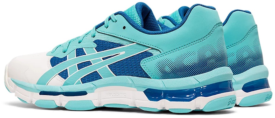 (Women) ASICS Netburner Academy 8 'Blue White' 1072A017-430 Shop (Women) ASICS Netburner Academy 8 'Blue White' 1072A017-430