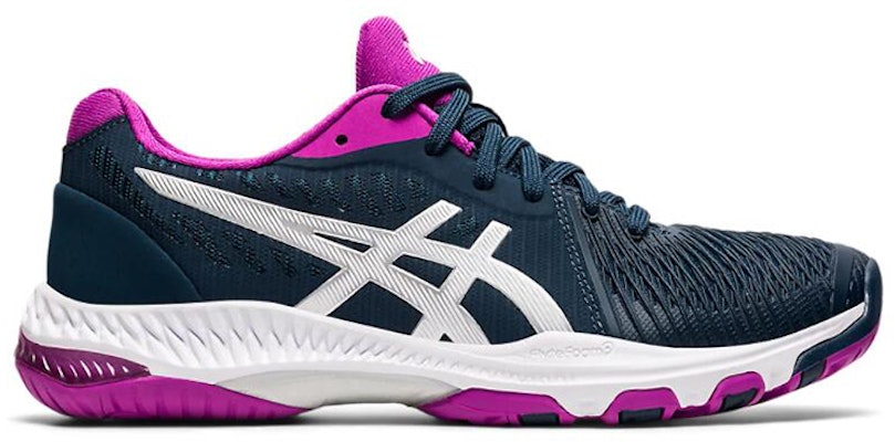 Asics Netburner Ballistic FF 2 女款 藍白 復古籃球鞋 Order Asics Netburner Ballistic FF 2 女款 藍白 復古籃球鞋