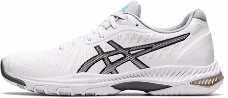 (Women) ASICS Netburner Ballistic FF 2 'White Black' 1052A033-100 (Women) ASICS Netburner Ballistic FF 2 'White Black' 1052A033-100