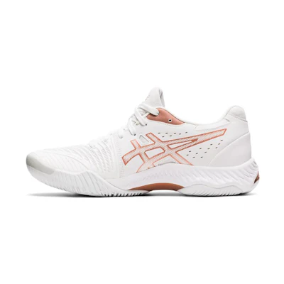 (W) ASICS Netburner Ballistic FF 2 Running Shoes White/Golden
