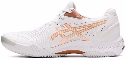 (Women) ASICS Netburner Ballistic FF 2 'White Rose Gold' 1052A055-102 (Women) ASICS Netburner Ballistic FF 2 'White Rose Gold' 1052A055-102