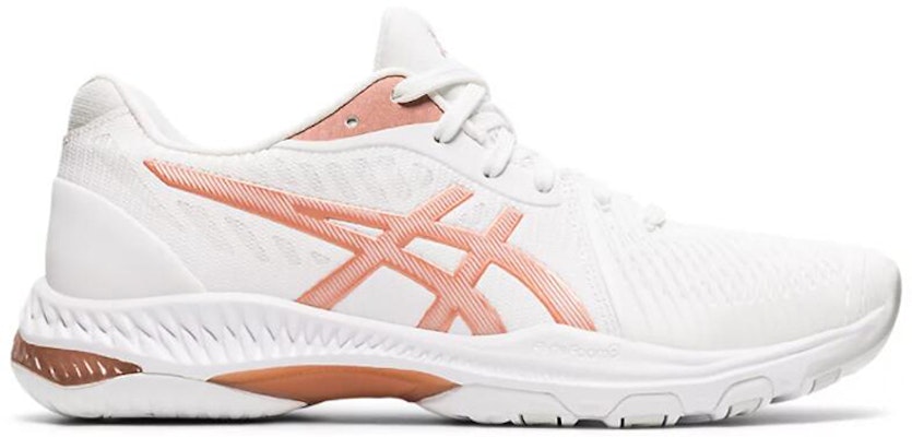 Asics Netburner Ballistic FF 2 女款 白玫瑰金 復古籃球鞋 Order Asics Netburner Ballistic FF 2 女款 白玫瑰金 復古籃球鞋