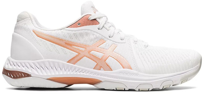 (W) アシックス ネットバーナーバリスティックFF2 白/ローズゴールド 1052A055-102 Order (W) アシックス ネットバーナーバリスティックFF2 白/ローズゴールド 1052A055-102