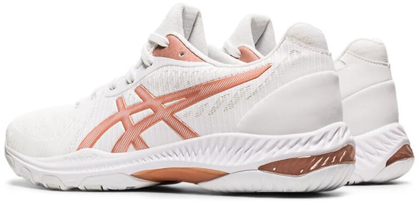 Asics Netburner Ballistic FF 2 女款 白玫瑰金 復古籃球鞋 Shop Asics Netburner Ballistic FF 2 女款 白玫瑰金 復古籃球鞋