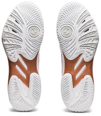 Asics Netburner Ballistic FF 2 女款 白玫瑰金 復古籃球鞋 Details for Asics Netburner Ballistic FF 2 女款 白玫瑰金 復古籃球鞋