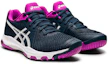 Lookbook (W) Sepatu Lari ASICS Netburner Ballistic FF 2 Biru/Putih 1052A033-404