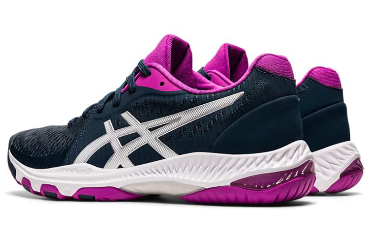 Shop (W) Sepatu Lari ASICS Netburner Ballistic FF 2 Biru/Putih 1052A033-404