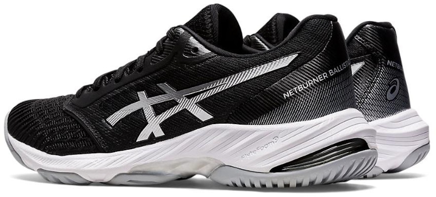 (Women) ASICS Netburner Ballistic FF 3 'Black Pure Silver' 1052A069-001 Shop (Women) ASICS Netburner Ballistic FF 3 'Black Pure Silver' 1052A069-001