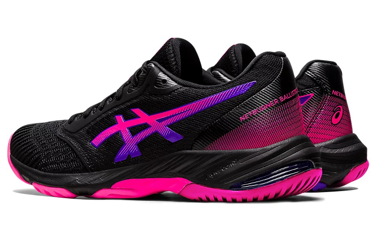 Shop (Women) ASICS Netburner Ballistic FF 3 'Black Purple' 1052A069-002