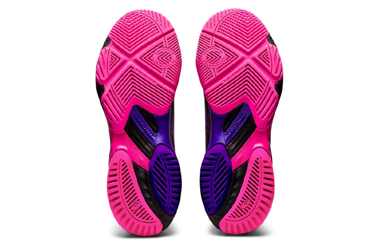 Details for (Women) ASICS Netburner Ballistic FF 3 'Black Purple' 1052A069-002