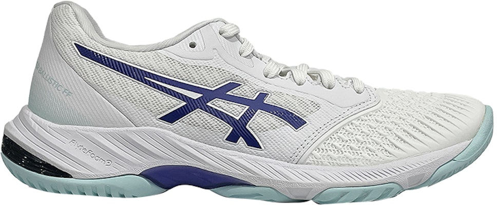 (Women) ASICS Netburner Ballistic FF 3 'White Blue Violet' 1052A069-105 Order (Women) ASICS Netburner Ballistic FF 3 'White Blue Violet' 1052A069-105