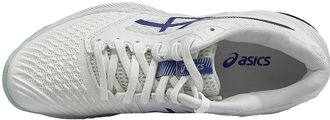 (Women) ASICS Netburner Ballistic FF 3 'White Blue Violet' 1052A069-105 Lookbook (Women) ASICS Netburner Ballistic FF 3 'White Blue Violet' 1052A069-105