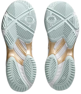 (Women) ASICS Netburner Ballistic FF 3 'White Champagne' 1052A069-112 Details for (Women) ASICS Netburner Ballistic FF 3 'White Champagne' 1052A069-112