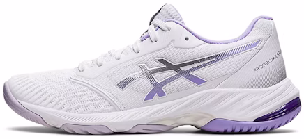 (Women) ASICS Netburner Ballistic FF 3 'White Digital Violet' 1052A069-104 (Women) ASICS Netburner Ballistic FF 3 'White Digital Violet' 1052A069-104