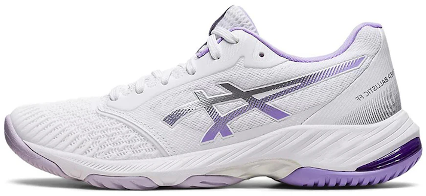 (Women) ASICS Netburner Ballistic FF 3 'White Digital Violet' 1052A069-104 Buy (Women) ASICS Netburner Ballistic FF 3 'White Digital Violet' 1052A069-104