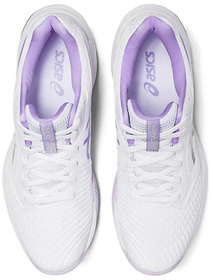 (Women) ASICS Netburner Ballistic FF 3 'White Digital Violet' 1052A069-104 Purchase (Women) ASICS Netburner Ballistic FF 3 'White Digital Violet' 1052A069-104