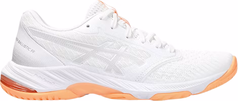 (Women) ASICS Netburner Ballistic FF 3 'White Glacier Grey' 1052A069-107 (Women) ASICS Netburner Ballistic FF 3 'White Glacier Grey' 1052A069-107