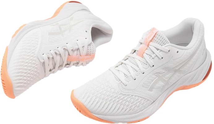 (Women) ASICS Netburner Ballistic FF 3 'White Glacier Grey' 1052A069-107 Shop (Women) ASICS Netburner Ballistic FF 3 'White Glacier Grey' 1052A069-107