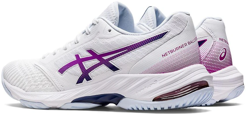(W) ASICS Netburner Ballistic FF 3 ''White Orchid'' Scarpa Sportiva Bianca Orchidea 1052A069-101 Shop (W) ASICS Netburner Ballistic FF 3 ''White Orchid'' Scarpa Sportiva Bianca Orchidea 1052A069-101