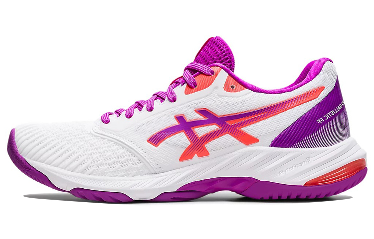 (Women) ASICS Netburner Ballistic FF 3 'White Purple' 1052A069-102
