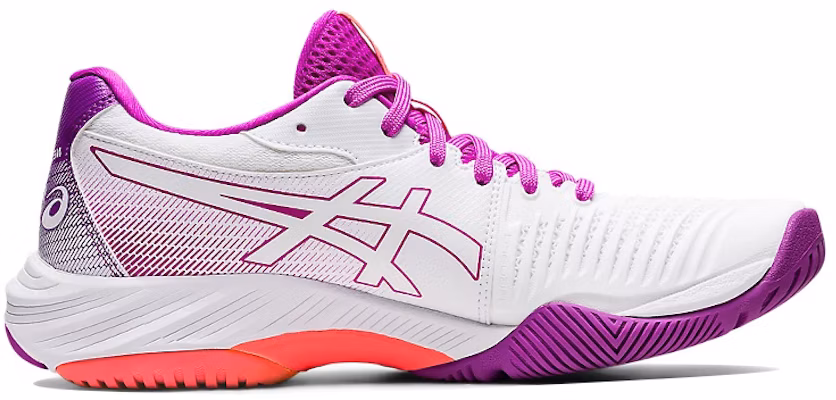 (Women) ASICS Netburner Ballistic FF 3 'White Purple' 1052A069-102 Order (Women) ASICS Netburner Ballistic FF 3 'White Purple' 1052A069-102