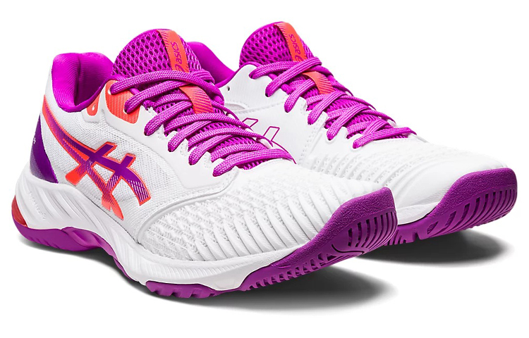 Lookbook (W) 아식스 넷버너 발리스틱 FF 3 '화이트 퍼플' 1052A069-102