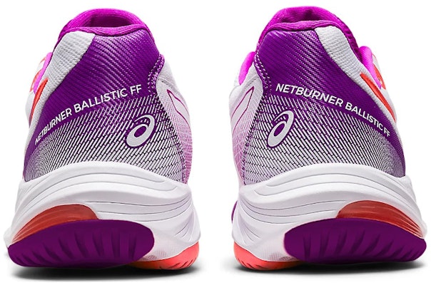 (Women) ASICS Netburner Ballistic FF 3 'White Purple' 1052A069-102 Purchase (Women) ASICS Netburner Ballistic FF 3 'White Purple' 1052A069-102
