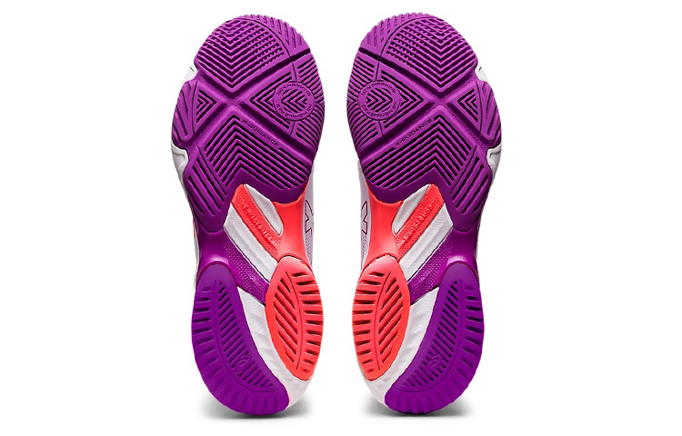 Details for (W) 아식스 넷버너 발리스틱 FF 3 '화이트 퍼플' 1052A069-102