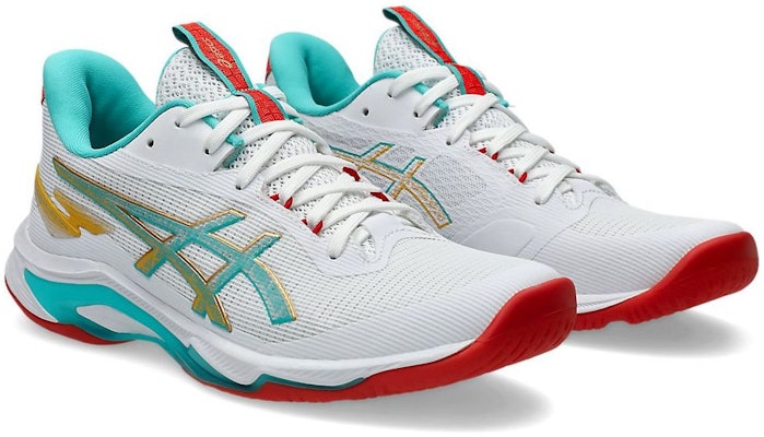 (Women) ASICS Netburner Ballistic FF 4 'White Sea Glass' 1052A090-960 Lookbook (Women) ASICS Netburner Ballistic FF 4 'White Sea Glass' 1052A090-960